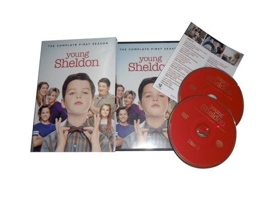 A caixa feita sob encomenda de DVD ajusta o filme de América a série completa Sheldon Season novo 1 fornecedor