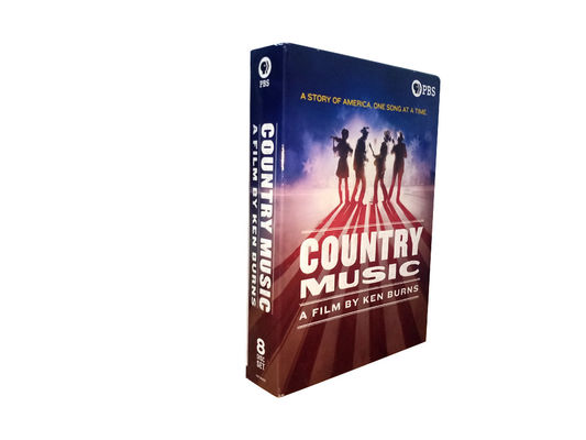 A caixa feita sob encomenda de DVD ajusta o filme de América a música country da série completa fornecedor