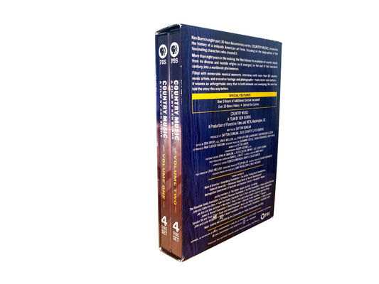 A caixa feita sob encomenda de DVD ajusta o filme de América a música country da série completa fornecedor