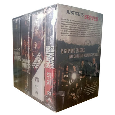A caixa feita sob encomenda de DVD ajusta o filme que de América o criminoso da série completa se ocupa do disco Boxset da série completa 85 novo fornecedor