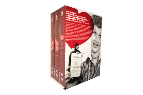 A caixa feita sob encomenda de DVD ajusta o filme de América a série que completa eu amo Lucy The Complete Series fornecedor