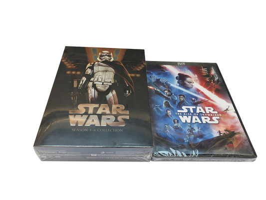A caixa feita sob encomenda de DVD ajusta o filme de América a série completa Star Wars 1-9 fornecedor