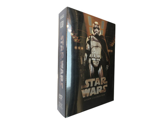 A caixa feita sob encomenda de DVD ajusta o filme de América a série completa Star Wars 1-9 fornecedor