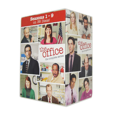 A caixa feita sob encomenda de DVD ajusta o filme de América a série completa a estação 1-9 do escritório fornecedor