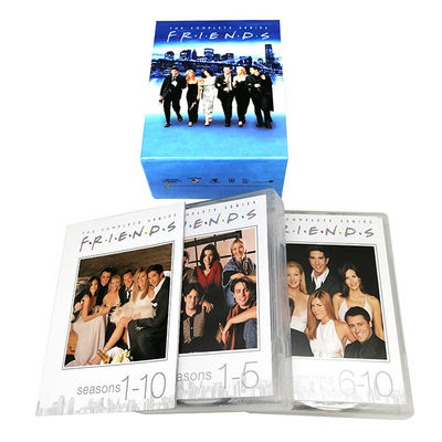 A caixa feita sob encomenda de DVD ajusta o filme que de América os amigos da série completa temperam 1-10 fornecedor
