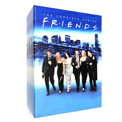 A caixa feita sob encomenda de DVD ajusta o filme que de América os amigos da série completa temperam 1-10 fornecedor
