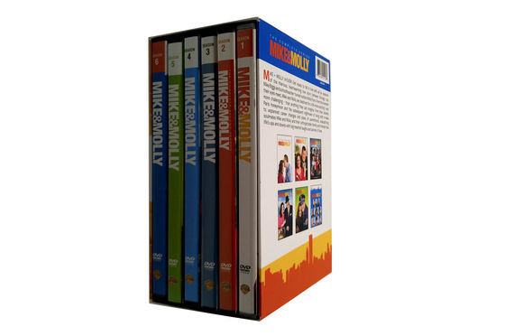 A caixa feita sob encomenda de DVD ajusta o filme de América o &amp;amp de Mike da série completa; Molly 1-6 fornecedor