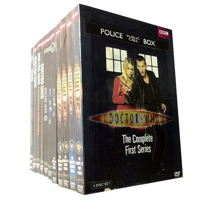 A caixa feita sob encomenda de DVD ajusta o filme de América o doutor Who Season 1-11 da série completa uma versão New2 de 58 E.U. do disco fornecedor