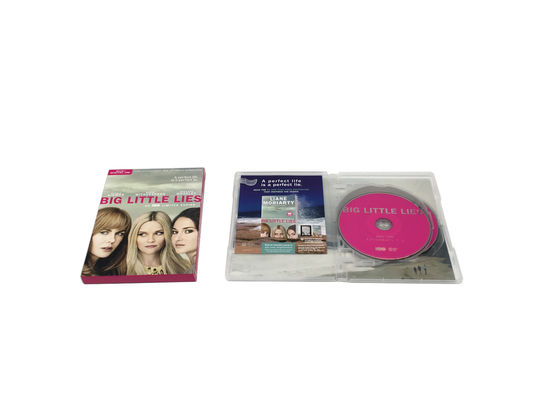 A caixa feita sob encomenda de DVD ajusta o filme de América as mentiras pequenas grandes da série completa fornecedor