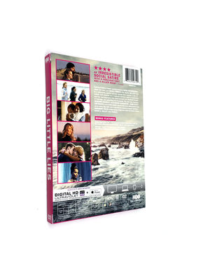 A caixa feita sob encomenda de DVD ajusta o filme de América as mentiras pequenas grandes da série completa fornecedor