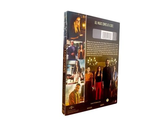 A caixa feita sob encomenda de DVD ajusta o filme de América a série que completa os mágicos temperam 5 fornecedor