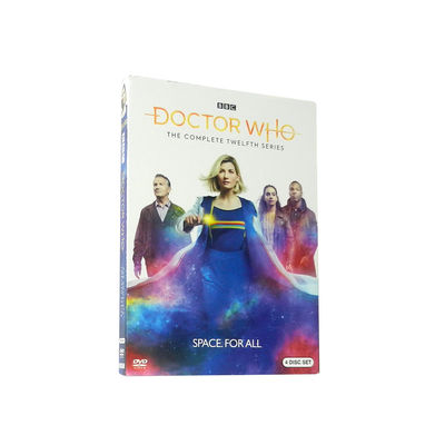 A caixa feita sob encomenda de DVD ajusta o filme que de América as séries completas medicam Who Season 12 fornecedor