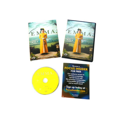 A caixa feita sob encomenda de DVD ajusta o filme de América a série completa Emma fornecedor
