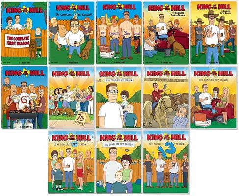 A caixa feita sob encomenda de DVD ajusta o filme de América o rei da série completa da estação 1-13 do monte fornecedor