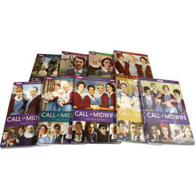 A caixa feita sob encomenda de DVD ajusta o filme que de América as séries completas chamam a parteira Season 1-9 uma versão de 26 E.U. do disco nova fornecedor