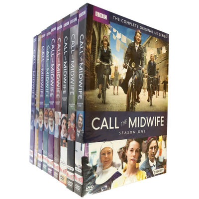 A caixa feita sob encomenda de DVD ajusta o filme que de América as séries completas chamam a parteira Season 1-9 uma versão de 26 E.U. do disco nova fornecedor