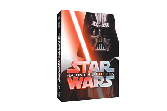 A caixa feita sob encomenda de DVD ajusta o filme que de América os Star Wars da série completa temperam 1-9 fornecedor
