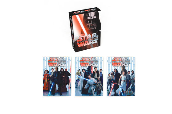 A caixa feita sob encomenda de DVD ajusta o filme que de América os Star Wars da série completa temperam 1-9 fornecedor