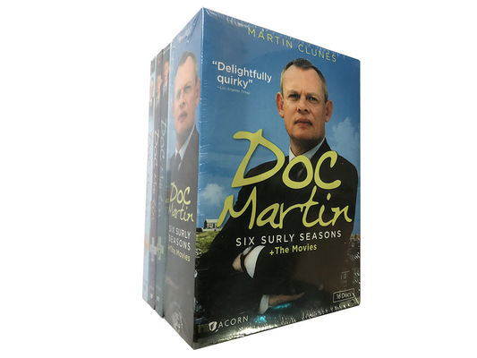 A caixa feita sob encomenda de DVD ajusta o filme de América a série completa Doc Martin Season 1-9 fornecedor