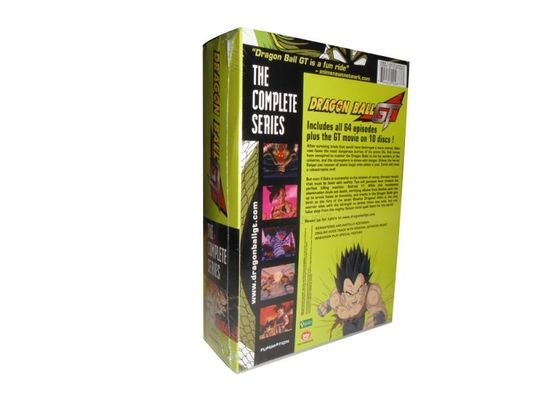 A caixa feita sob encomenda de DVD ajusta o filme de América a série completa Dragon Ball GT 10DVD fornecedor