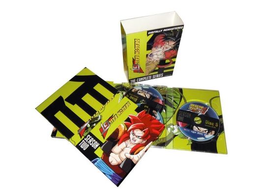 A caixa feita sob encomenda de DVD ajusta o filme de América a série completa Dragon Ball GT 10DVD fornecedor