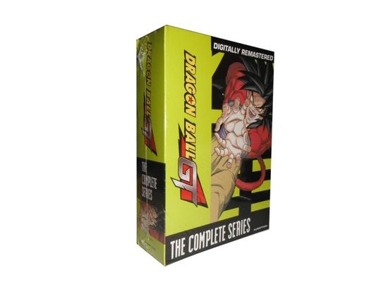A caixa feita sob encomenda de DVD ajusta o filme de América a série completa Dragon Ball GT 10DVD fornecedor