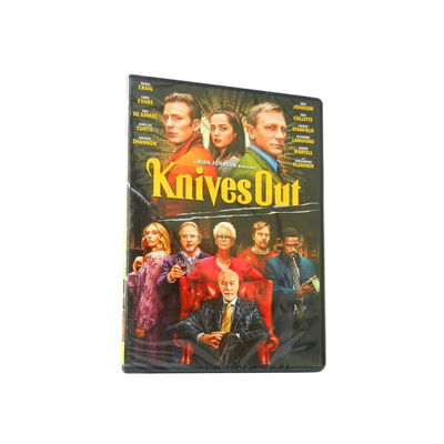 A caixa feita sob encomenda de DVD ajusta o filme de América as facas da série completa para fora fornecedor