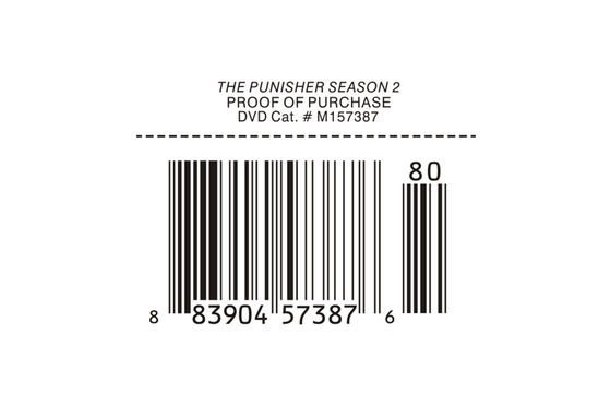 A caixa feita sob encomenda de DVD ajusta o filme de América a série completa a estação 2 do Punisher fornecedor