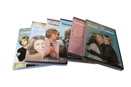 A caixa feita sob encomenda de DVD ajusta o filme de América a série completa Grace e Frankie S1-6 fornecedor