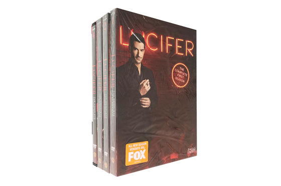 A caixa feita sob encomenda de DVD ajusta o filme de América a série completa Lucifer Season 1-4 fornecedor