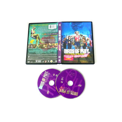 A caixa feita sob encomenda de DVD ajusta o filme de América os pássaros de série completa de uma emancipação de AndtheFantabulous da rapina de um Harley Quinn fornecedor