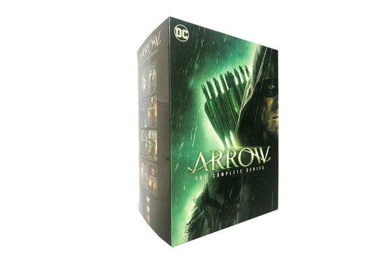 A caixa feita sob encomenda de DVD ajusta o filme de América a estação 1-8 da seta da série completa fornecedor