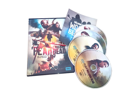 A caixa feita sob encomenda de DVD ajusta o filme de América o medo da série completa o Walking Dead S 5 fornecedor