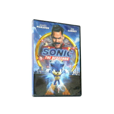 A caixa feita sob encomenda de DVD ajusta o filme de América a série completa Sonic o ouriço fornecedor