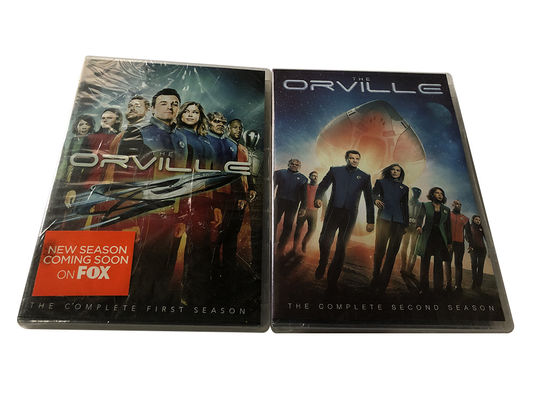 A caixa feita sob encomenda de DVD ajusta o filme de América a série completa Orville Season 1-2 fornecedor