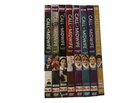 A caixa feita sob encomenda de DVD ajusta o filme que de América as séries completas chamam a parteira Season 1-8 fornecedor