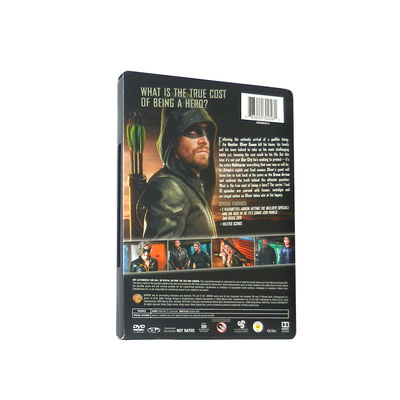 A caixa feita sob encomenda de DVD ajusta o filme de América a estação 8 da seta da série completa fornecedor