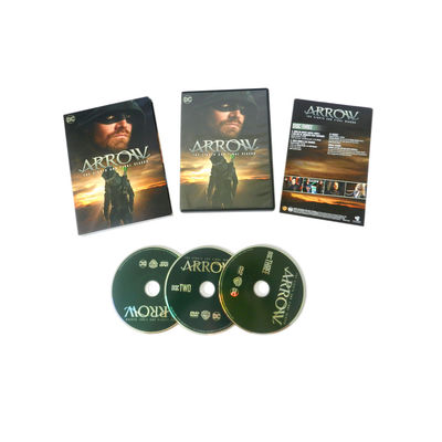 A caixa feita sob encomenda de DVD ajusta o filme de América a estação 8 da seta da série completa fornecedor