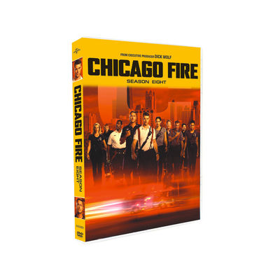 A caixa feita sob encomenda de DVD ajusta o filme de América a estação 8 do fogo de Chicago da série completa fornecedor