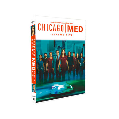 A caixa feita sob encomenda de DVD ajusta o filme de América a série completa Chicago Med Season 5 fornecedor