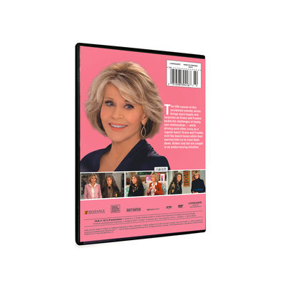 A caixa feita sob encomenda de DVD ajusta o filme de América a série completa Grace e Frankie Season 5 fornecedor