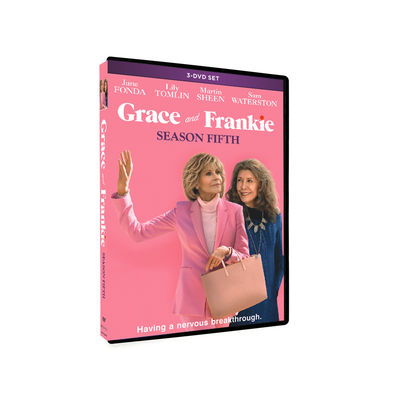 A caixa feita sob encomenda de DVD ajusta o filme de América a série completa Grace e Frankie Season 5 fornecedor