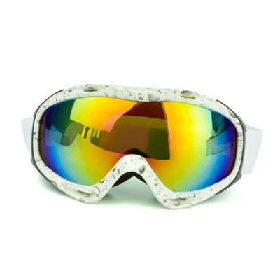 Esqui Google PC Mirror Lens Óculos de neve duplos curvos full frame Óculos de esqui equipamento de esqui Óculos de esqui para fora duplo anti-fo